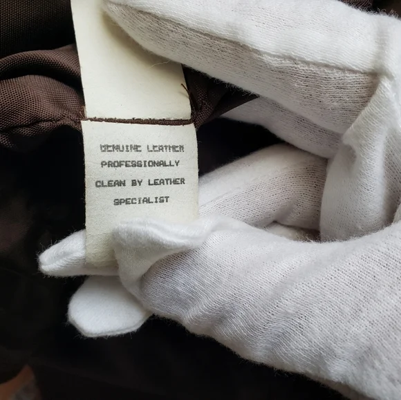 Vintage Double D Ranch Brown Leather Fringe Jacket - Picture 10 of 11